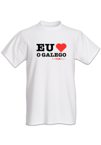 Camisola «Eu quero o galego»